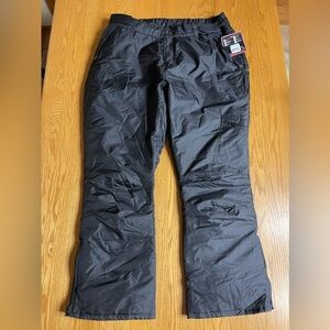 Women’s Arctic Quest Black Snowboarding Ski Pants Size 3XL New!